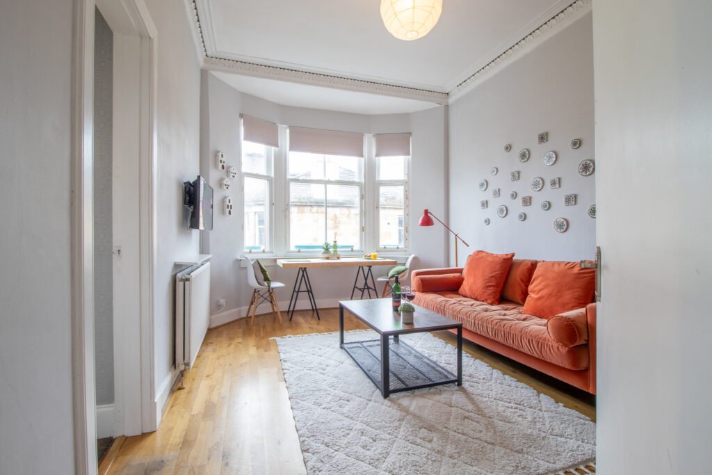 Glasgow central locale 1 bed for professionals