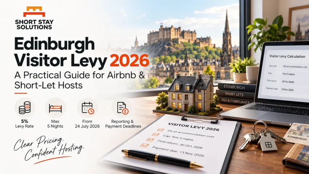 Edinburgh Visitor Levy 2026 A Practical Guide for Airbnb & Short-Let Hosts