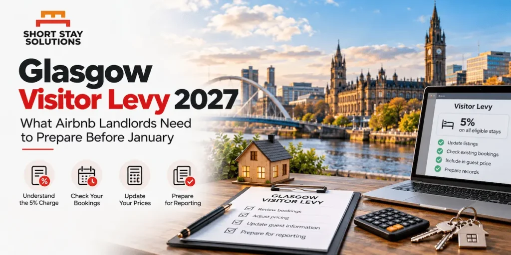 Glasgow Visitor Levy 2027 What Airbnb Landlords Need to Prepare Before January